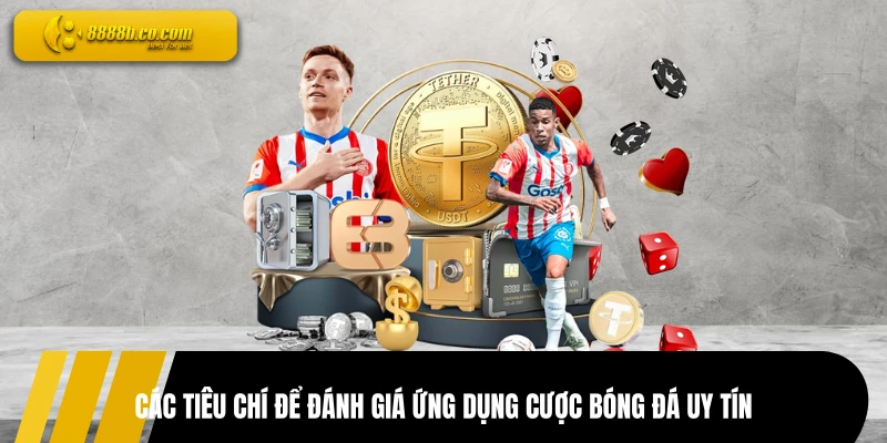 Các tiêu chí để đánh giá ứng dụng cược bóng đá uy tín