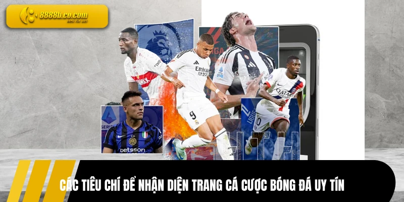 Các tiêu chí để nhận diện trang cá cược bóng đá uy tín